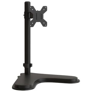 vidaXL Nosač za monitor crni čelični VESA 75/100 mm