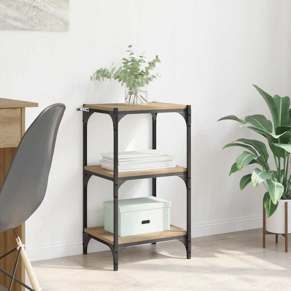 vidaXL Ormarić za knjige hrast artisan 40 x 33 x 70,5 cm