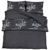 vidaXL Set navlaka za poplun crno-bijeli 260x220 cm pamuk