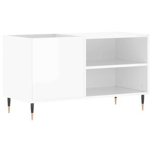 vidaXL Ormarić za ploče sjajni bijeli 85x38x48 cm konstruirano drvo
