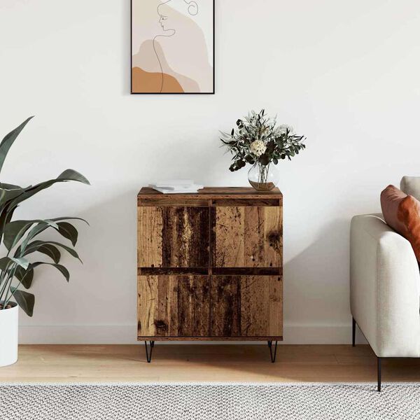 vidaXL Kreveta Staro drvo 60 x 35 x 70 cm