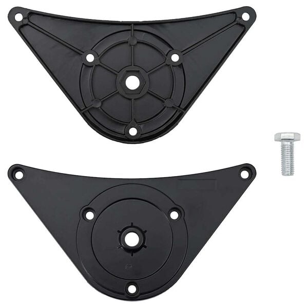 4 Podesive Noge za Stol Crne 1100 mm