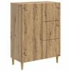 vidaXL Kreveta Hrast artisan 66 x 34,5 x 90 cm Konstruirano drvo