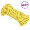 vidaXL Brodski konop žuti 3 mm 500 m od polipropilena
