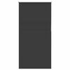 vidaXL Rolo zavjesa Blackout Black 80x175 cm &Scaron;irina tkanine 75,7 cm