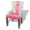 vidaXL Francuska Fotelja Patchwork Dizajn Tkanina