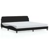 vidaXL Okvir za krevet Dover crni 200x200 cm od umjetne kože