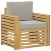 vidaXL Set vanjskih sofa Poliester Bijela