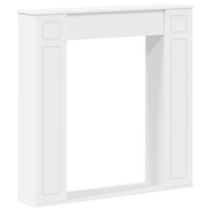 vidaXL Okvir za kamin Bijela 100 x 20 x 100 cm Konstruirano drvo