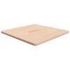 vidaXL Četvrtasta stolna ploča 70x70x2,5 cm netretirana hrastovina