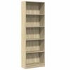 vidaXL Regal za knjige boja hrasta 60x24x176 cm od konstruiranog drva