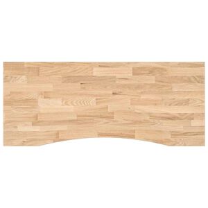 vidaXL Ploča za radni stol 120x50x2,5cm netretirane masivne hrastovine