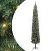 vidaXL Umjetno božićno drvce Zelena 270 cm PVC i čelik i plastika
