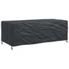 vidaXL Pokrov za namje&scaron;taj Jednobojno Crna 229 x 113 x 73 cm 420D