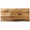 vidaXL Stolna ploča sa živi rub 100x40x3,8 cm masivno grubo drvo manga