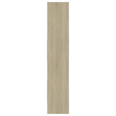 vidaXL Ormarić za knjige bijeli i boja hrasta 40 x 35 x 180 cm drveni