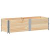 vidaXL Vrtna sadilica 150x50 cm od masivne borovine