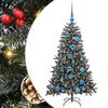 vidaXL Umjetno božićno drvce Zelena 120 cm PVC, Plastika i Čelik
