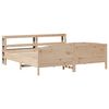 vidaXL Okvir kreveta bez madraca 180 x 200 cm od masivne borovine