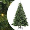 vidaXL Umjetno božićno drvce s stalakom Zelena 240 cm PE i PVC