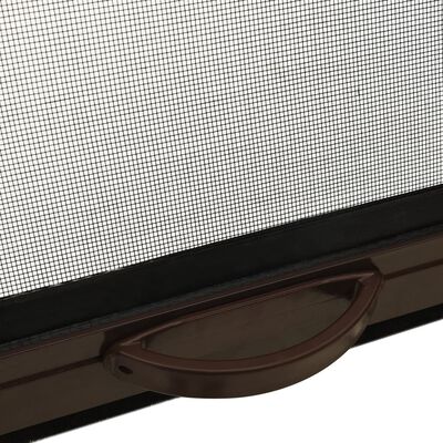vidaXL Zaslon protiv insekata za prozore smeđi 60 x 150 cm