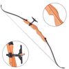 vidaXL Zakrivljeni Luk za Odrasle 68" 32 lb