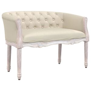 vidaXL Klupa 98 x 56 x 69 cm platnena