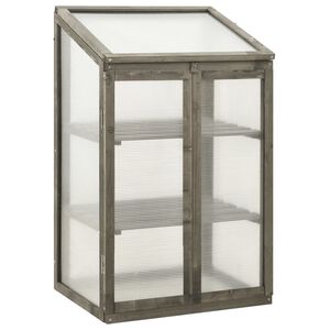 vidaXL Staklenik 60 x 45 x 100 cm od jelovine