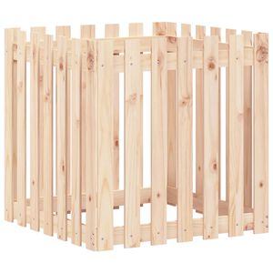 vidaXL Vrtna sadilica s izgledom ograde 70x70x70 cm masivna duglazije