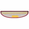 vidaXL Prostirke za stepenice 10 kom 56x17x3 cm crvene poluokrugle