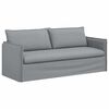 vidaXL Sofa 2 pcs Svijetlo siva 196 x 82 x 85 cm tkanina