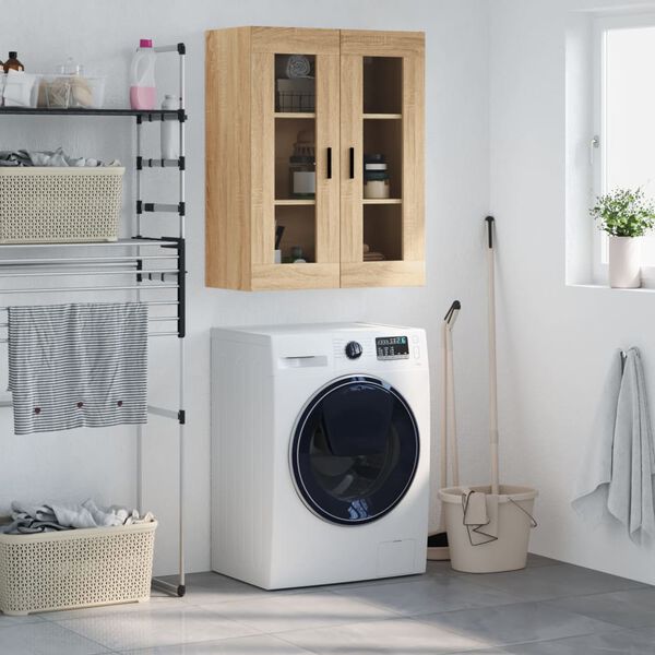 vidaXL Zidni ormarić boja hrasta sonome 69,5 x 34 x 90 cm