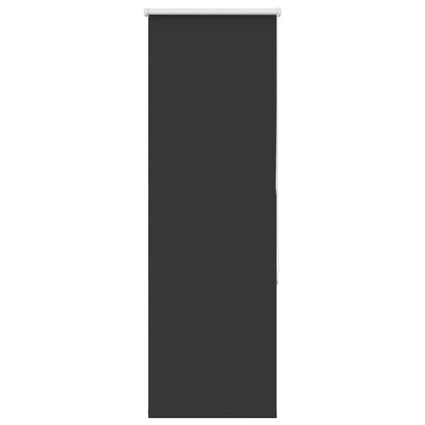 vidaXL Rolo zavjesa Blackout Black 45x175 cm &Scaron;irina tkanine 40,7 cm