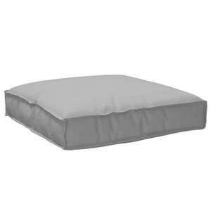 vidaXL Jastuk Oxford tkanina Siva 80 x 80 x 12 cm