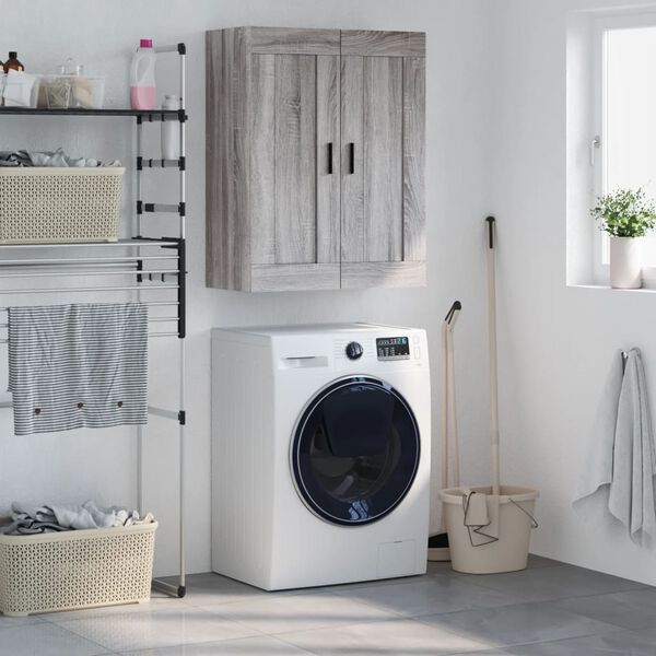 vidaXL Zidni ormarić boja hrasta sonome 69,5x34x90cm konstruirano drvo