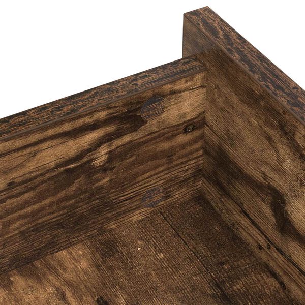 vidaXL Ljepljiva Pokrivač za Vijake 12 pcs Dimljeni hrast