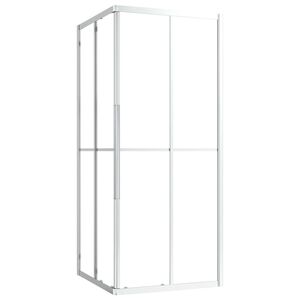 vidaXL Tu&scaron;-kabina ESG 80 x 80 x 180 cm