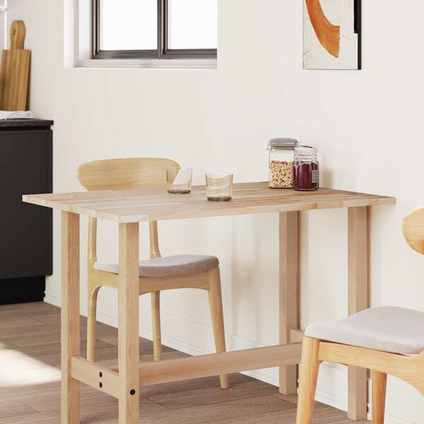 vidaXL Stolna ploča 120x70x2 cm pravokutna od masivnog drva bagrema