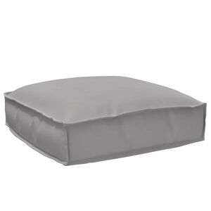 vidaXL Jastuk Oxford tkanina Siva 50 x 50 x 12 cm