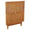 vidaXL Sklopivi vrtni stol 90x90x75 cm od masivnog bagremovog drva