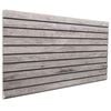 vidaXL Zidne panele 5 kom. 100 x 50 cm Sivi EPS pjena