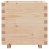 vidaXL Vrtna sadilica 50 x 50 x 49,5 cm od masivne borovine