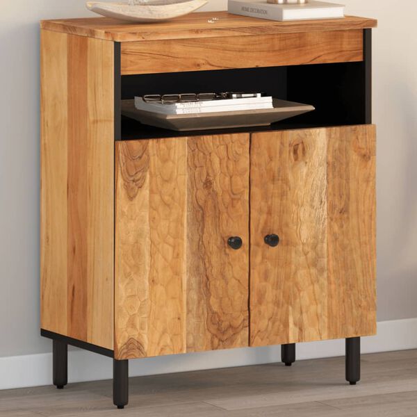 vidaXL Bočni ormarić 60 x 33 x 75 cm od masivnog bagremovog drva