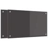vidaXL Kuhinjski zid 2 pcs Tamno siva 70 x 40 cm