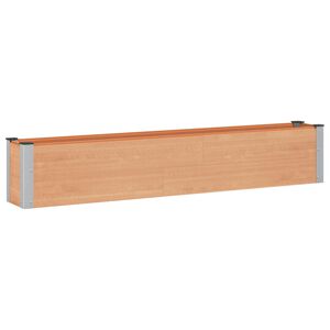 vidaXL Povi&scaron;ena vrtna gredica Smeđa 200 x 30 x 36 cm