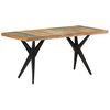 vidaXL Blagovaonski stol 160 x 80 x 76 cm od masivnog obnovljenog drva