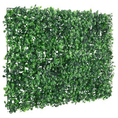  vidaXL Ograda od umjetnog lišća 6 kom zelena 40 x 60 cm
