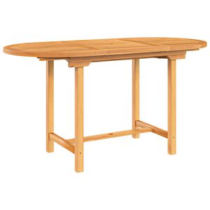 vidaXL Vrtni stol na razvlačenje 110-160x80x75 cm od masivne tikovine
