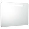 vidaXL LED kupaonski ormarić s ogledalom 80 x 9,5 x 55 cm