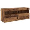vidaXL Set zidnog ormarića za TV 7 pcs Staro drvo Konstruirano drvo